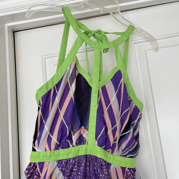 Long multi color maxi dress - Picture 2 of 4